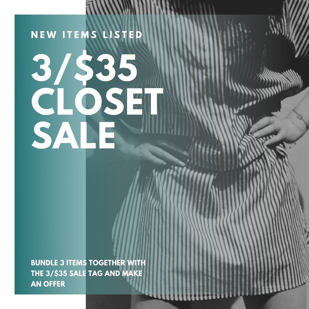 💖 3 for $35 CLOSET SALE 💖